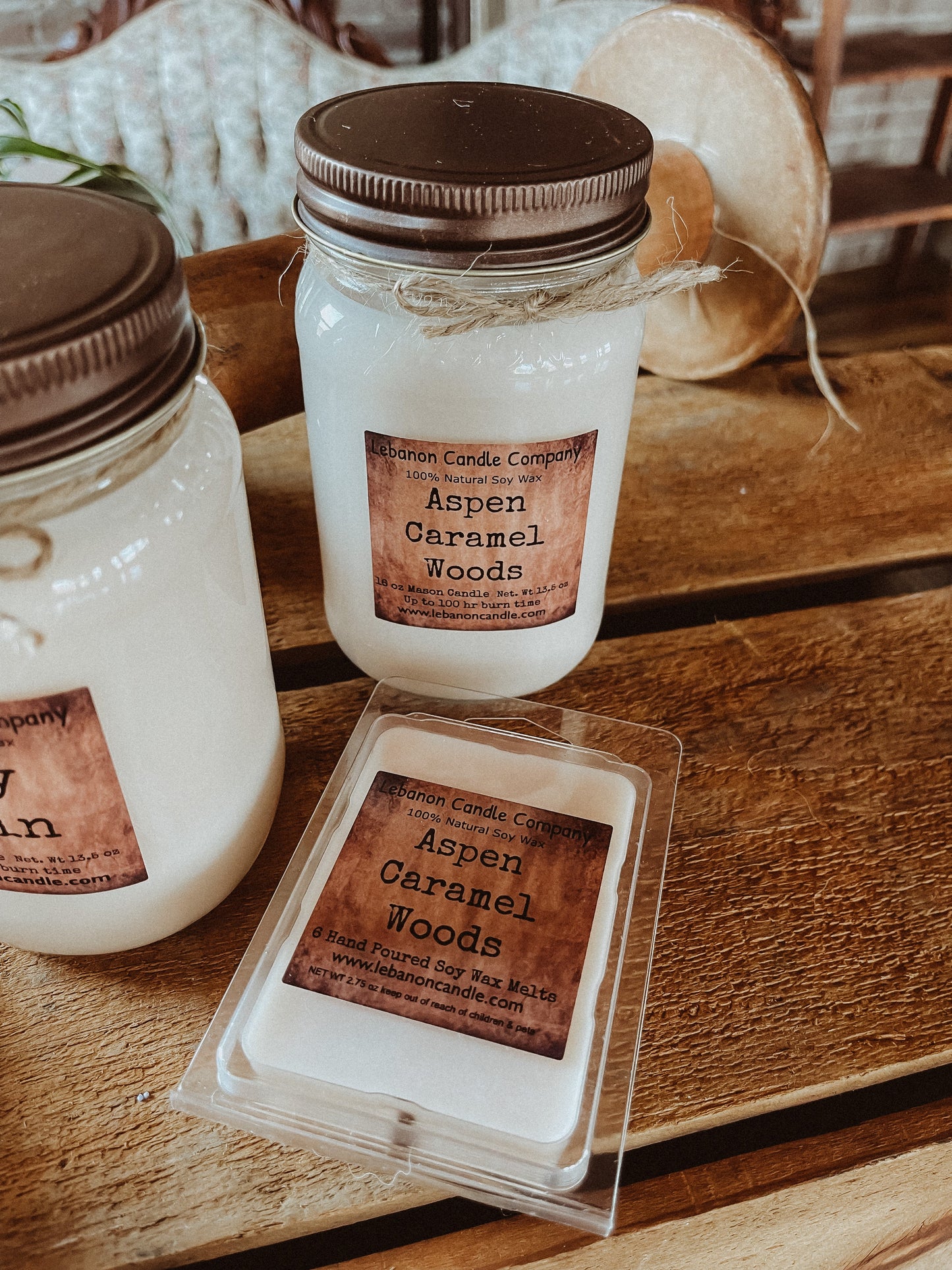 Aspen Caramel Woods Candle
