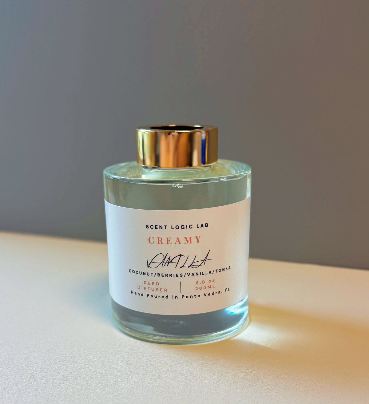 Creamy Vanilla Reed Diffuser | Warm, Gourmand Home Fragrance
