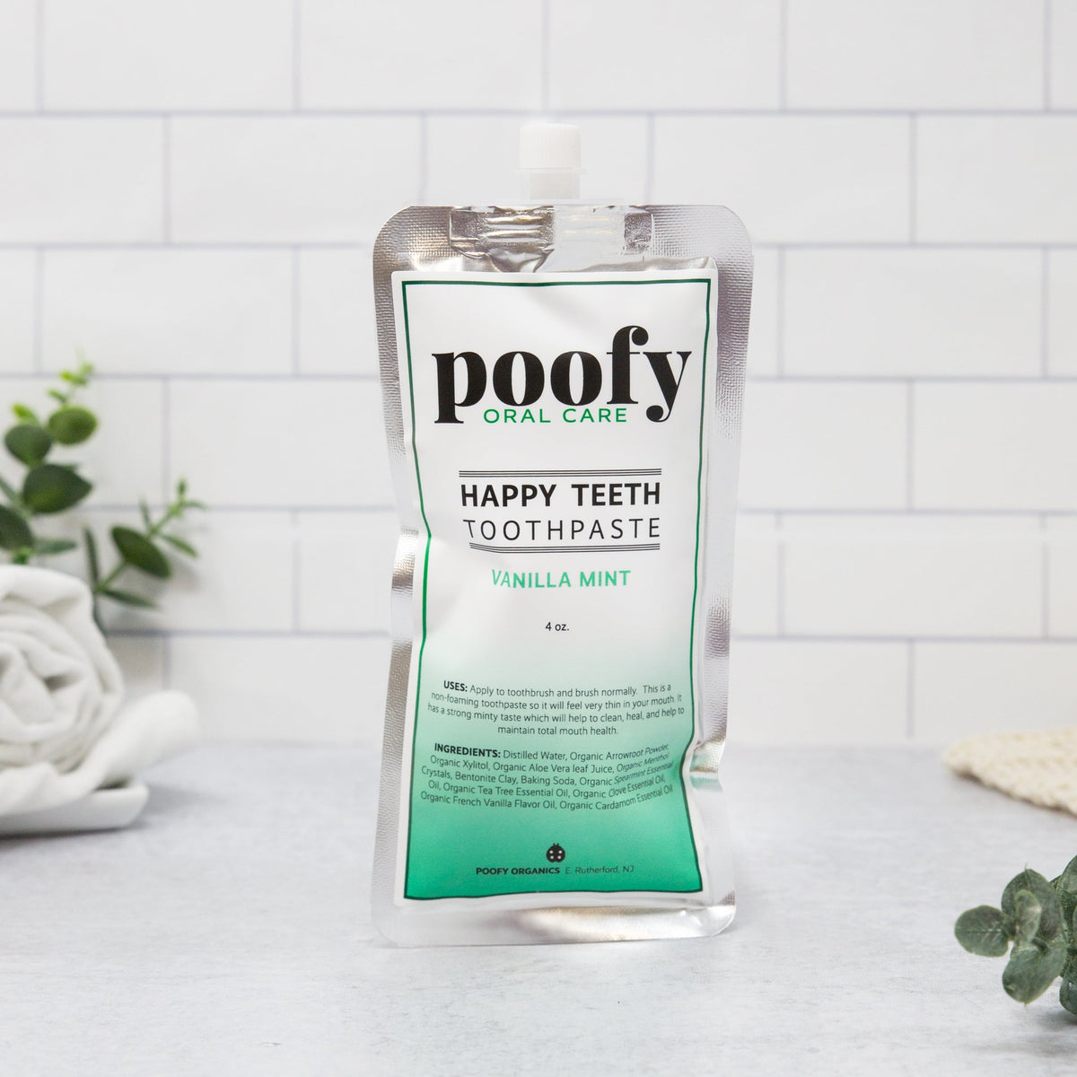 Happy Teeth Toothpaste Vanilla Mint