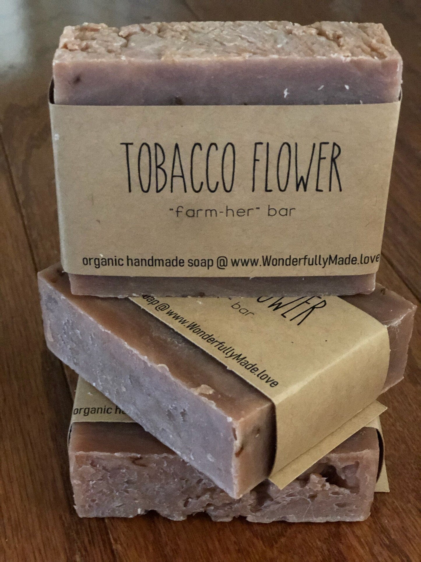 Tobacco Flower Soap | Vegan Luxury Soap Bar | Natural