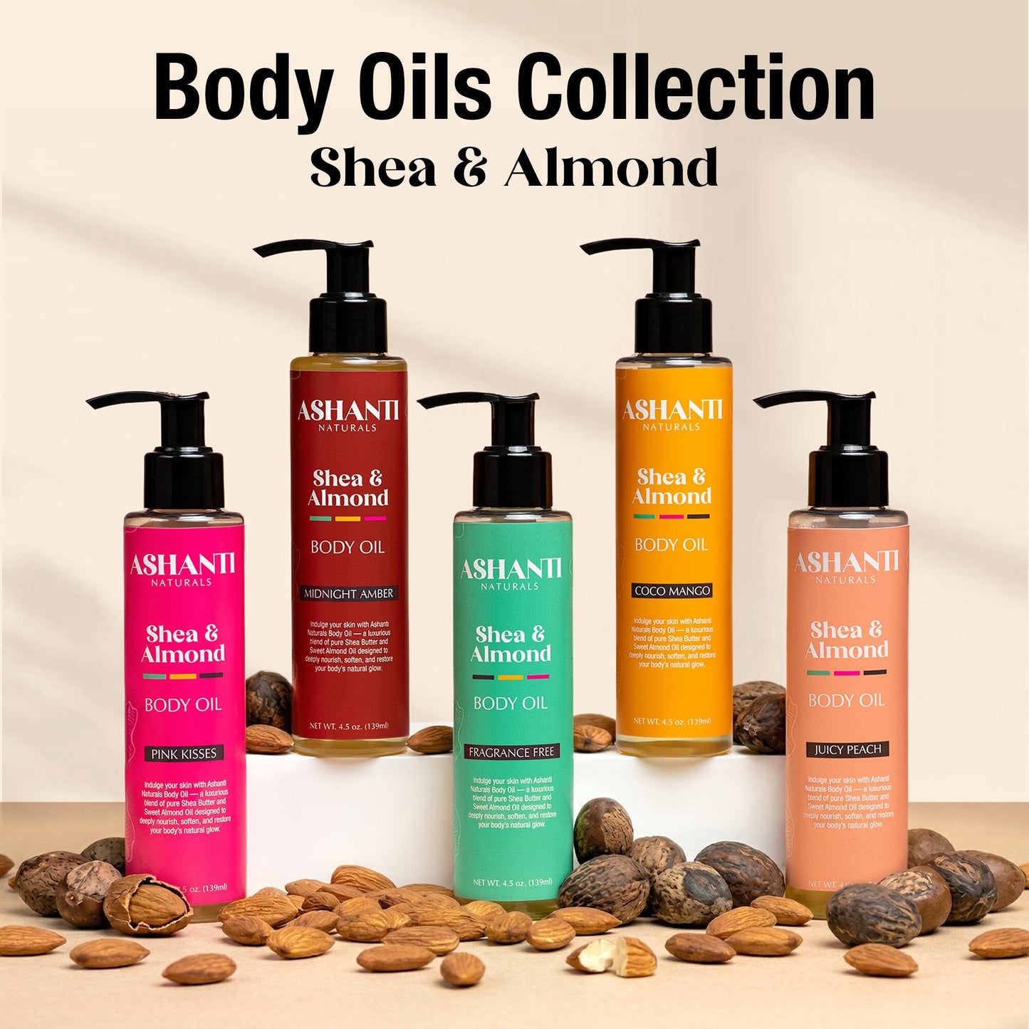 Shea & Almond Body Oil - Coco Mango