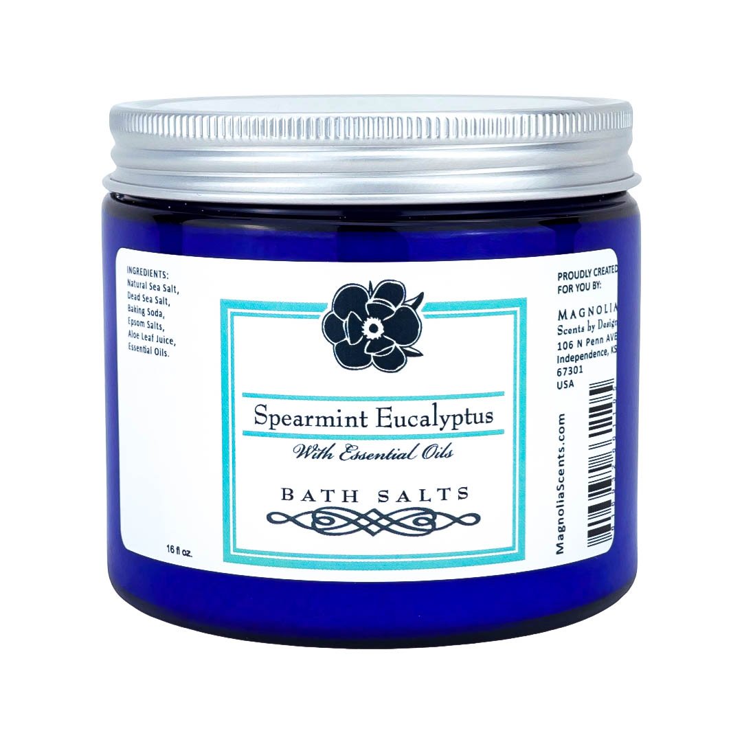 Spearmint Eucalyptus 16oz Bath Salts