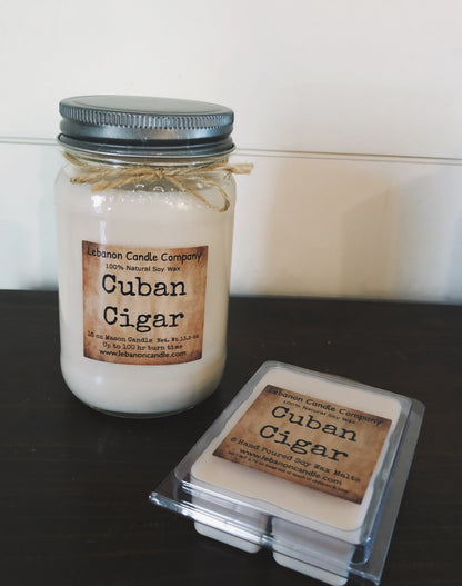 Cuban Cigar Candle