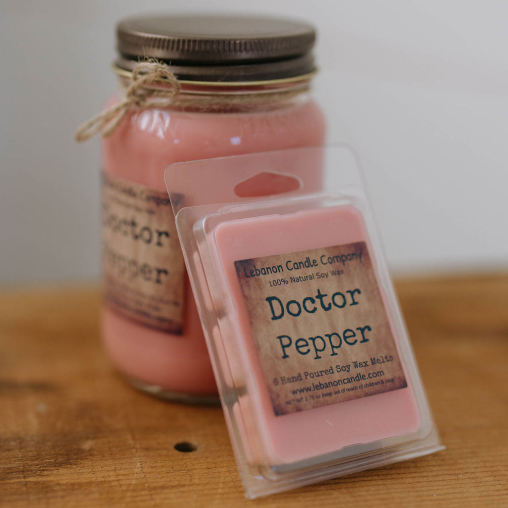 Doctor Pepper Candle