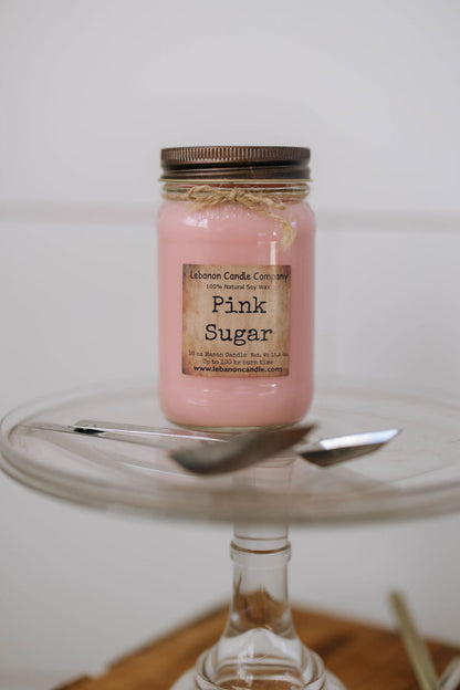Pink Sugar Candle