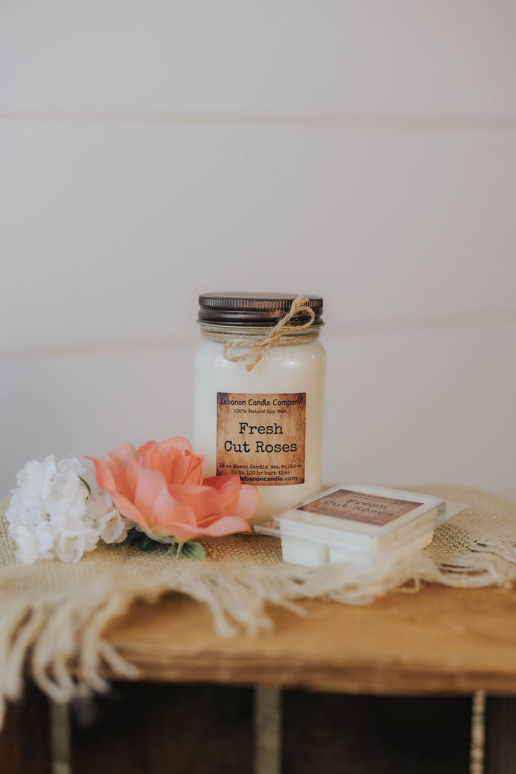 Fresh Cut Roses Candle