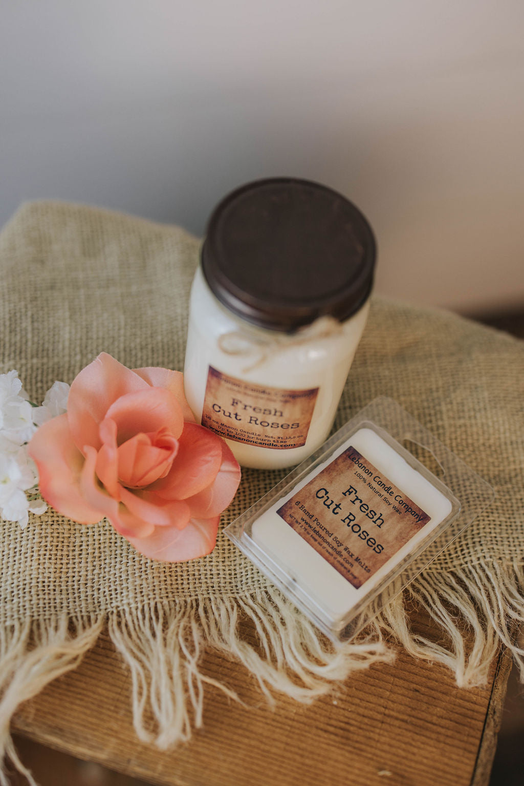 Fresh Cut Roses Candle