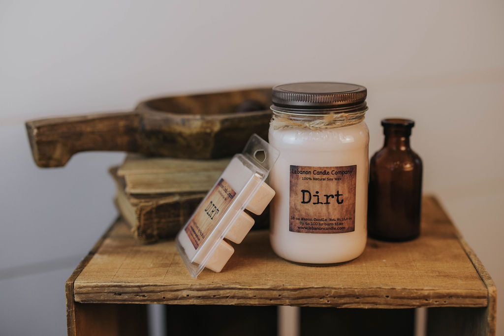 Dirt Candle