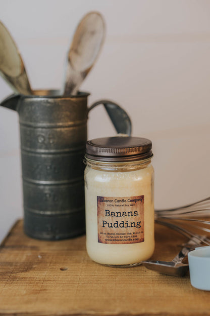 Banana Pudding Candle