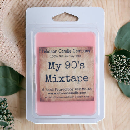 My 90's Mixtape Wax Melt