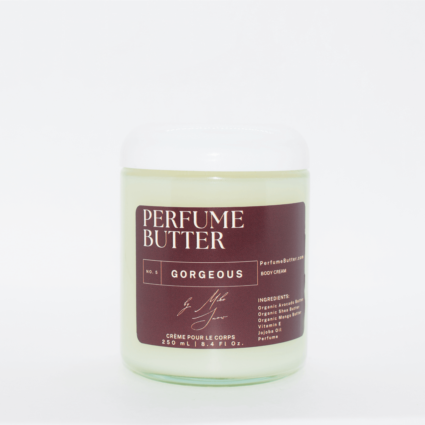 GORGEOUS – The Luxury Body Butter Perfume | Pistachio, Whipped Cream & Marshmallow Sweet Gourmand Fragrance | Deep Hydrating Skin Moisturizer | Warm Delicious Scent | Perfume Butter