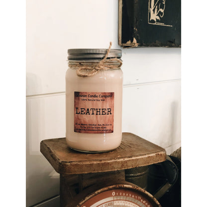 Leather Candle