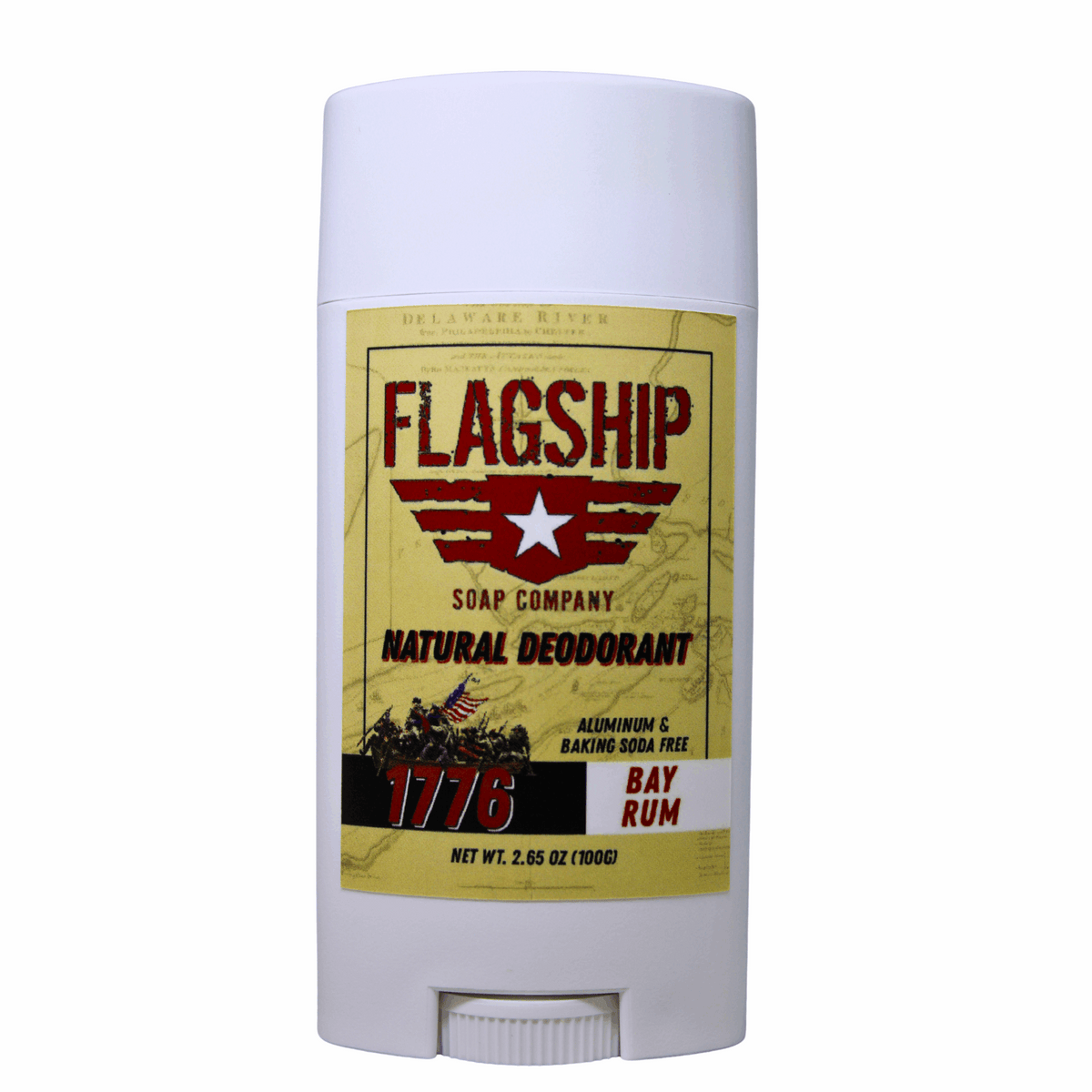 1776 Bay Rum Natural Deodorant