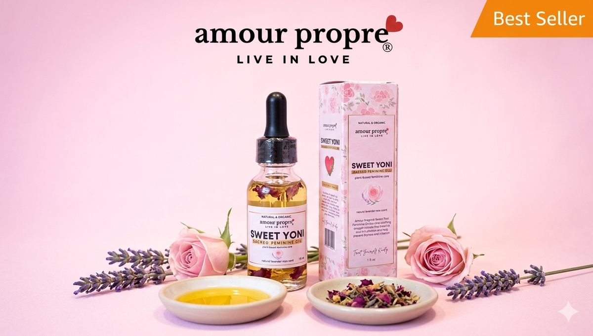 Sweet Yoni Feminine Oil – Organic Intimate Moisturizer for Sensitive Skin