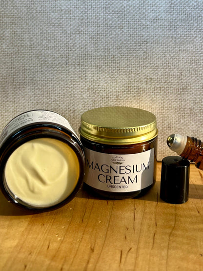 Magnesium Cream + Calming Roll-On | School Night Reset Duo