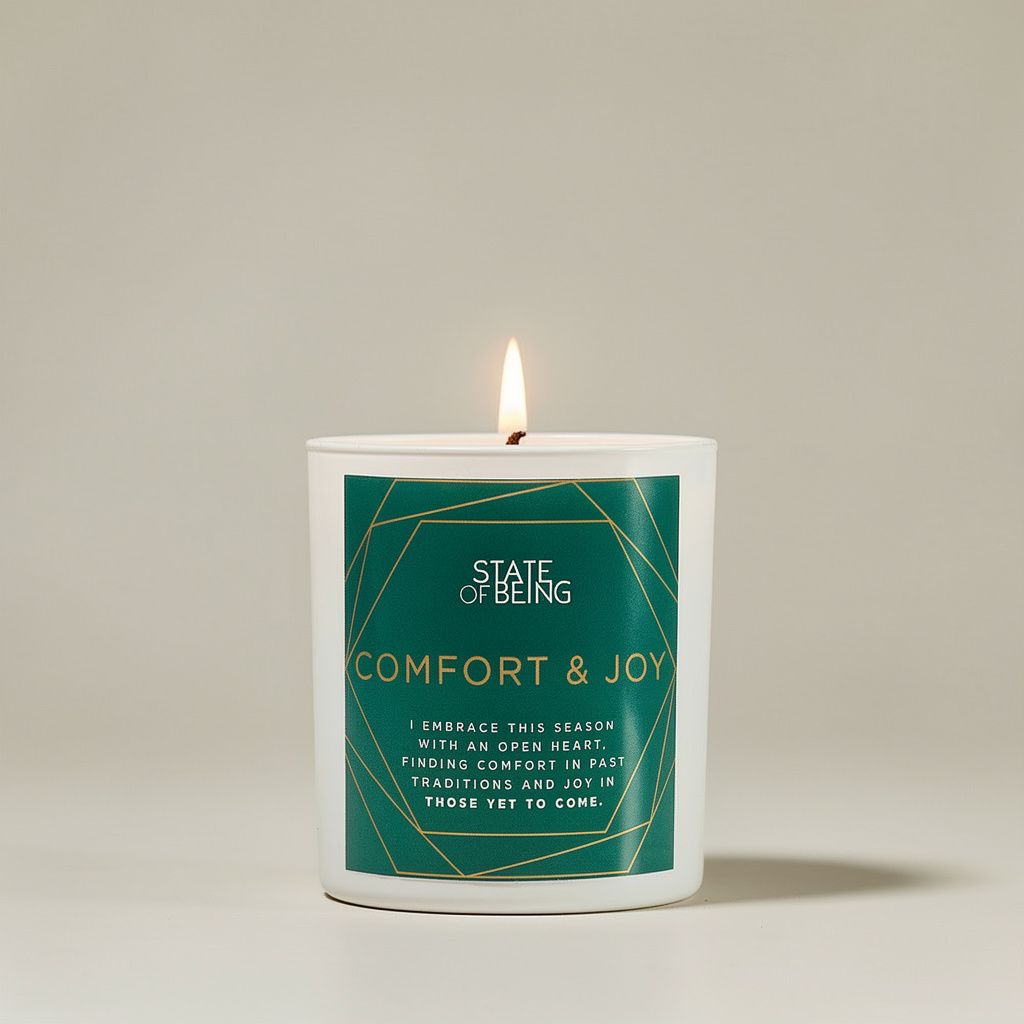 Comfort & Joy Affirmation Candle | Fir & Balsam