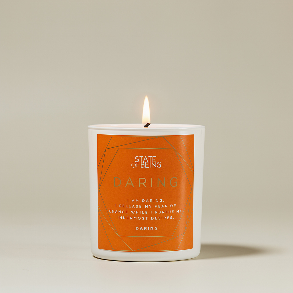 Daring Affirmation Candle | Fig & Turkish Rose