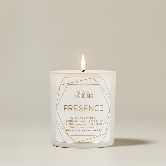 Presence Affirmation Candle | Cranberry & Vanilla