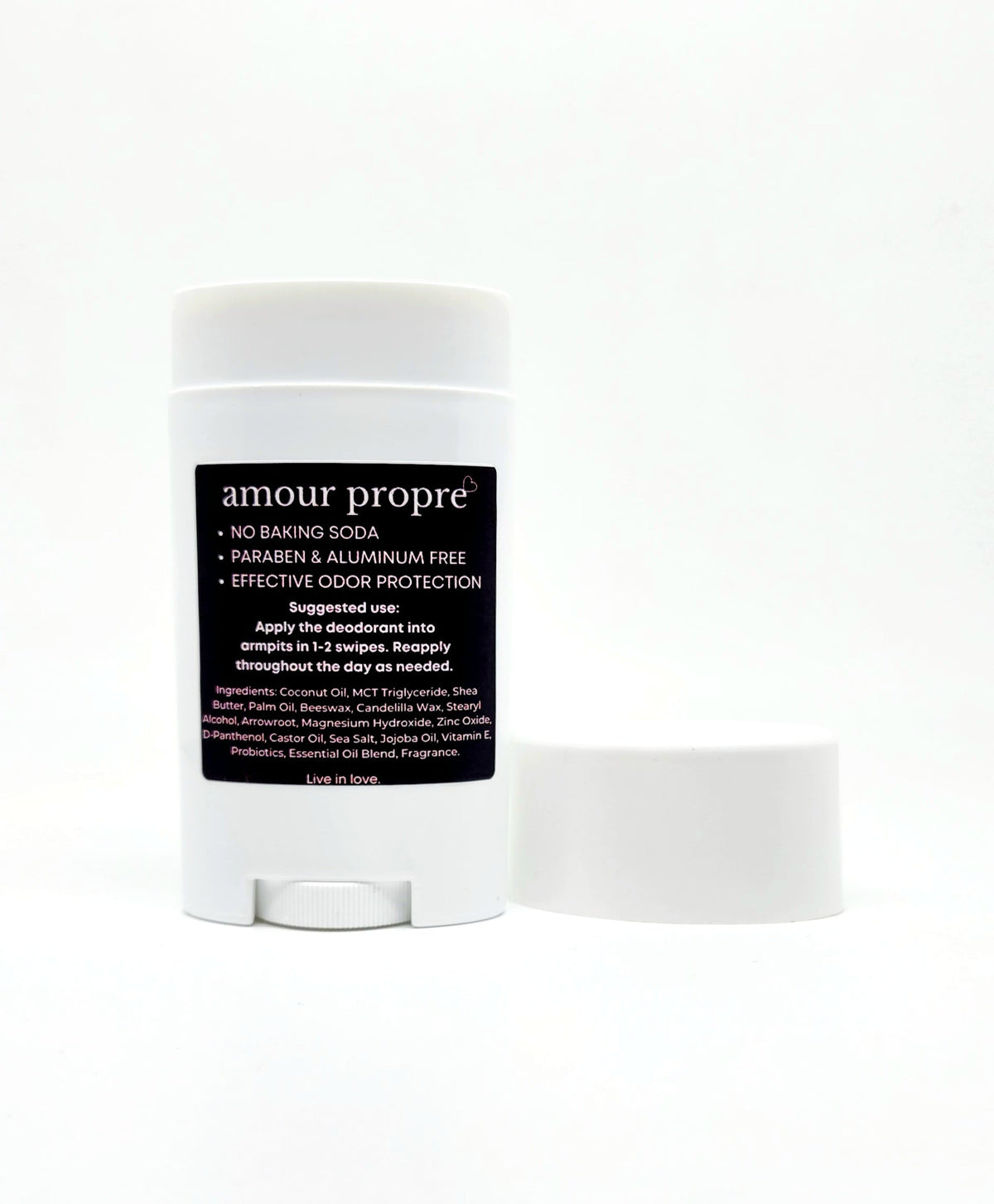 Natural Deodorant with Probiotics