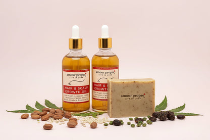 Organic Chebe Hair Growth Oil with Avocado and Argan Oils