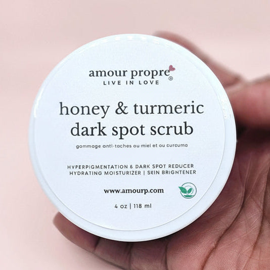 Turmeric & Honey Dark Spot Scrub - Natural Skin Brightening Solution