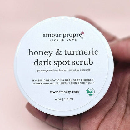 Turmeric & Honey Dark Spot Scrub - Natural Skin Brightening Solution