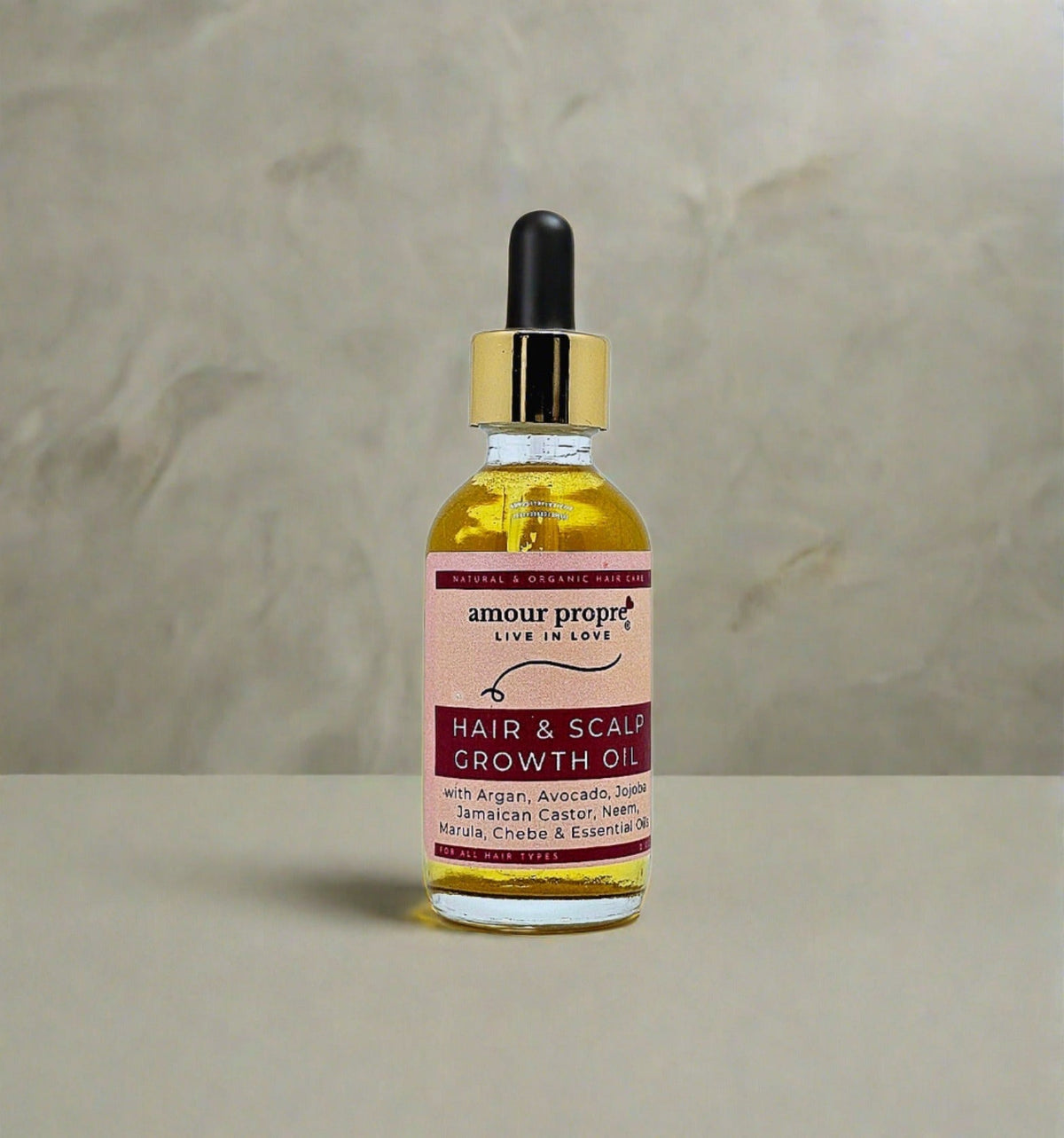 Organic Chebe Hair Growth Oil with Avocado and Argan Oils