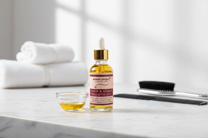 Organic Chebe Hair Growth Oil with Avocado and Argan Oils
