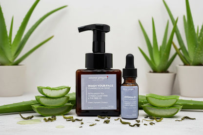 Wash Your Face - Gentle Foaming Facial Wash with Green Tea Extract for Him