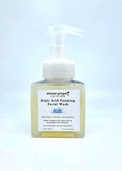 Kojic Acid Foaming Facial Wash – Brighten, Cleanse & Rejuvenate