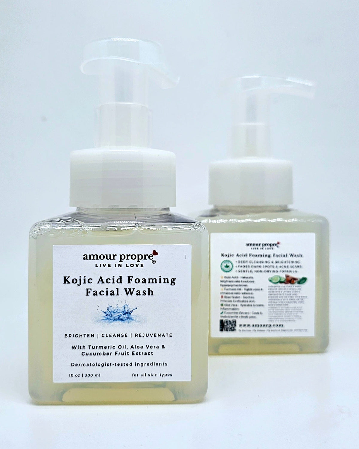 Kojic Acid Foaming Facial Wash – Brighten, Cleanse & Rejuvenate