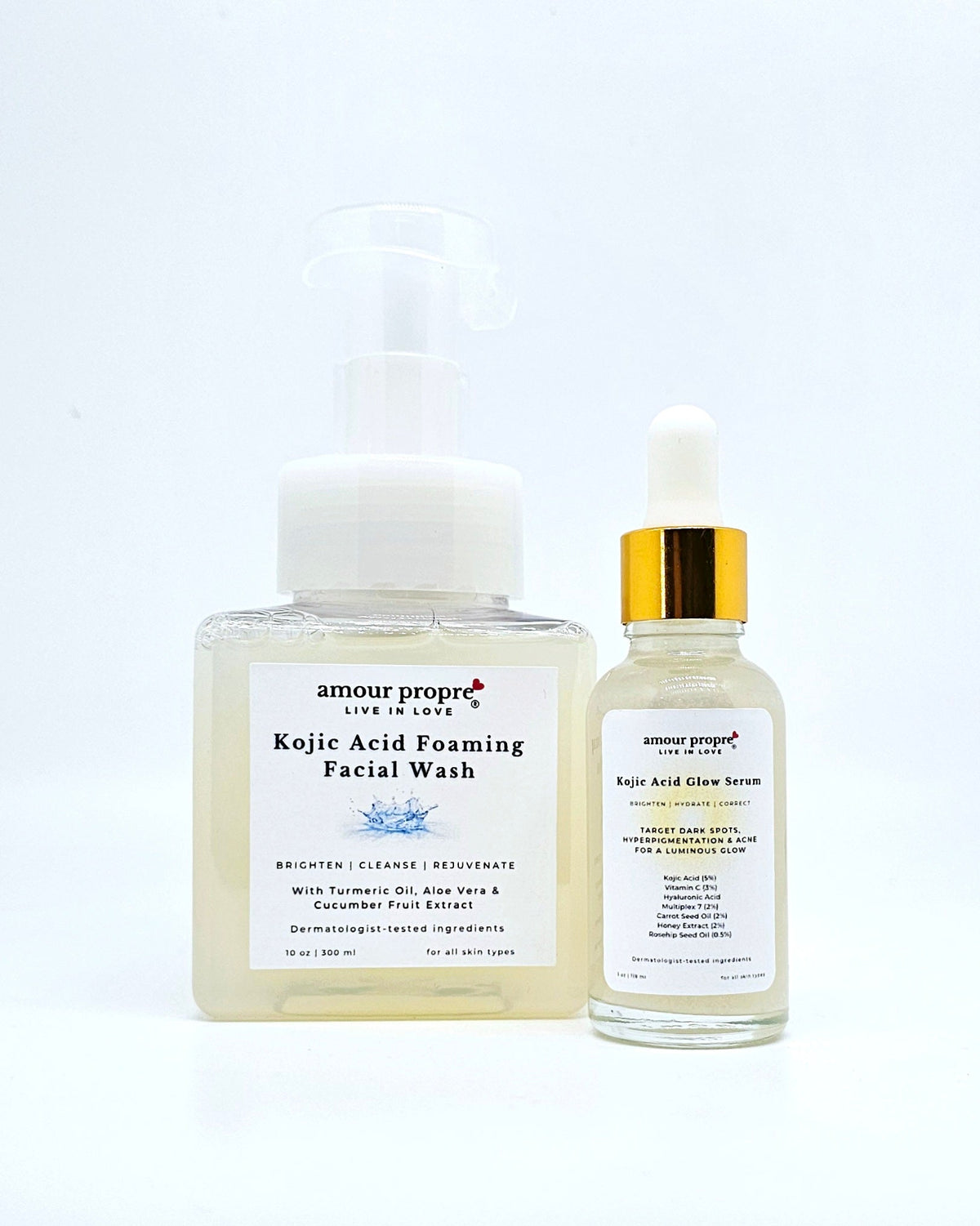 Kojic Acid Foaming Facial Wash – Brighten, Cleanse & Rejuvenate