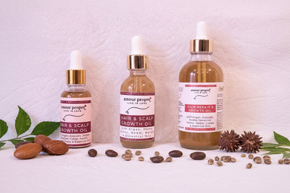 Organic Chebe Hair Growth Oil with Avocado and Argan Oils
