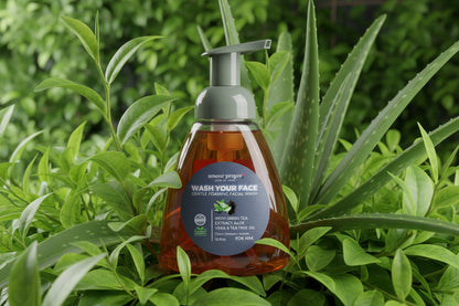 Wash Your Face - Gentle Foaming Facial Wash with Green Tea Extract for Him