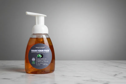 Wash Your Face - Gentle Foaming Facial Wash with Green Tea Extract for Him