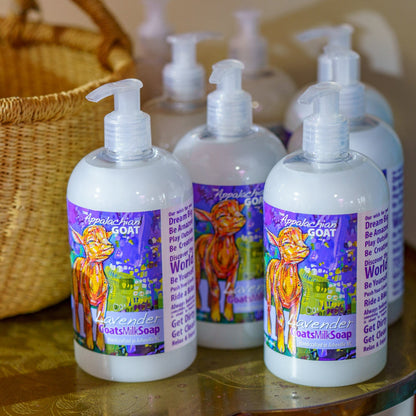 Liquid Soap | Lavender Goat’s Milk | 16 oz.