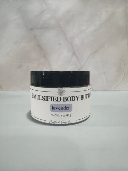 Emulsified Body Butter