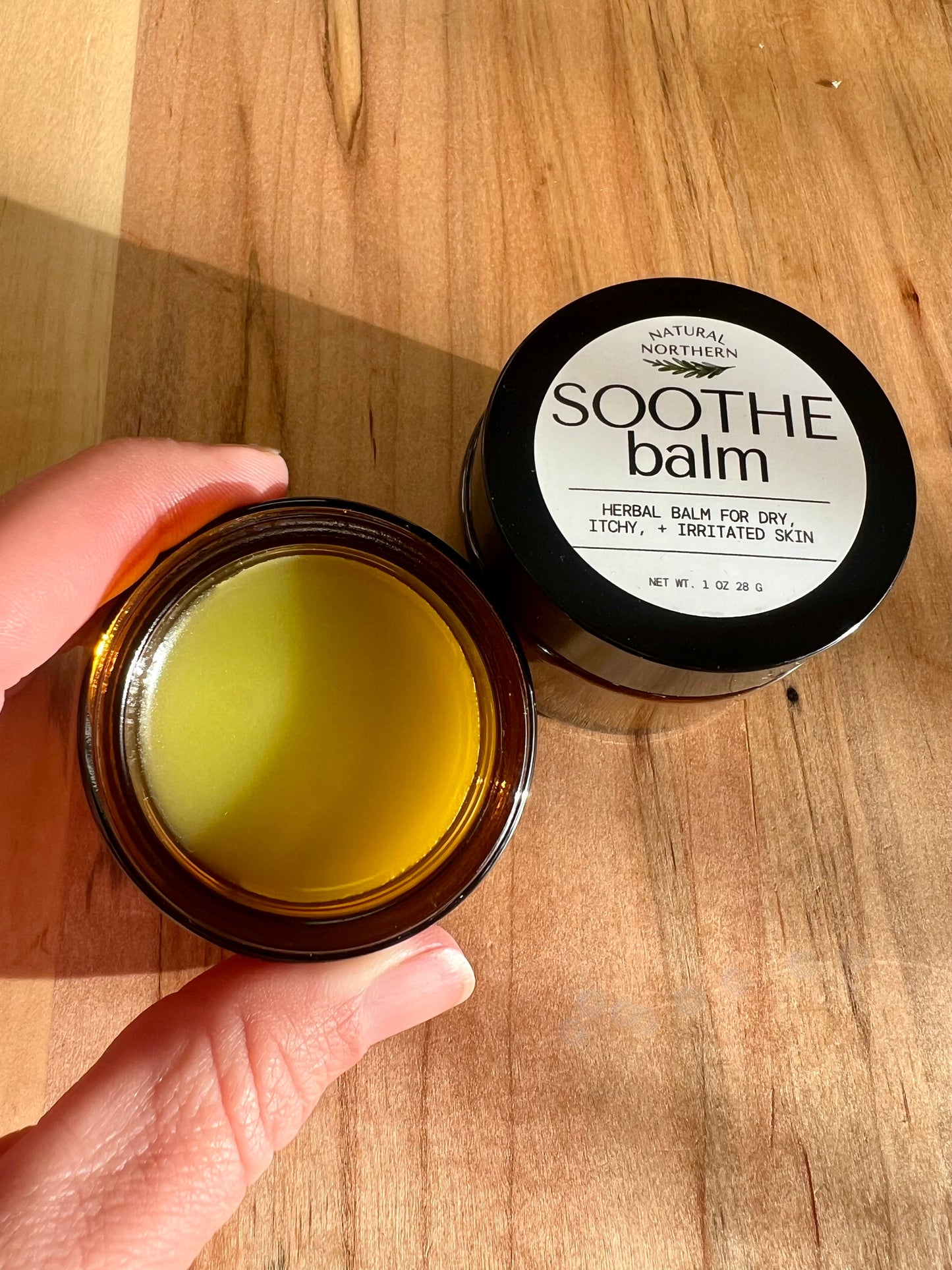 Soothe Balm for itchy and dry skin| eczema relief balm | Plantain + Grass-fed Tallow
