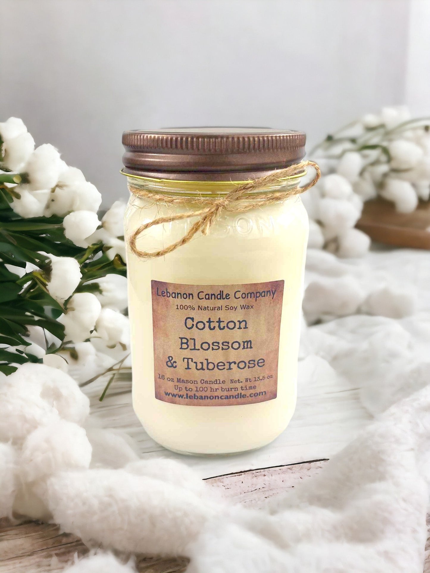 Cotton Blossom & Tuberose Candle
