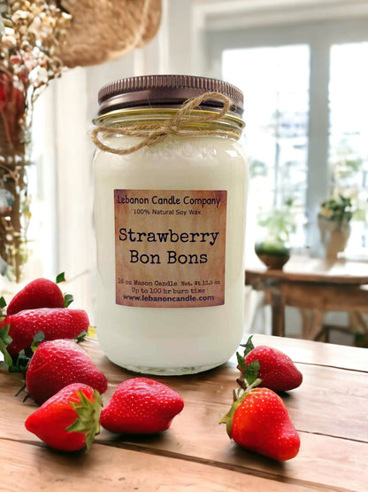 Strawberry Bon Bons Candle
