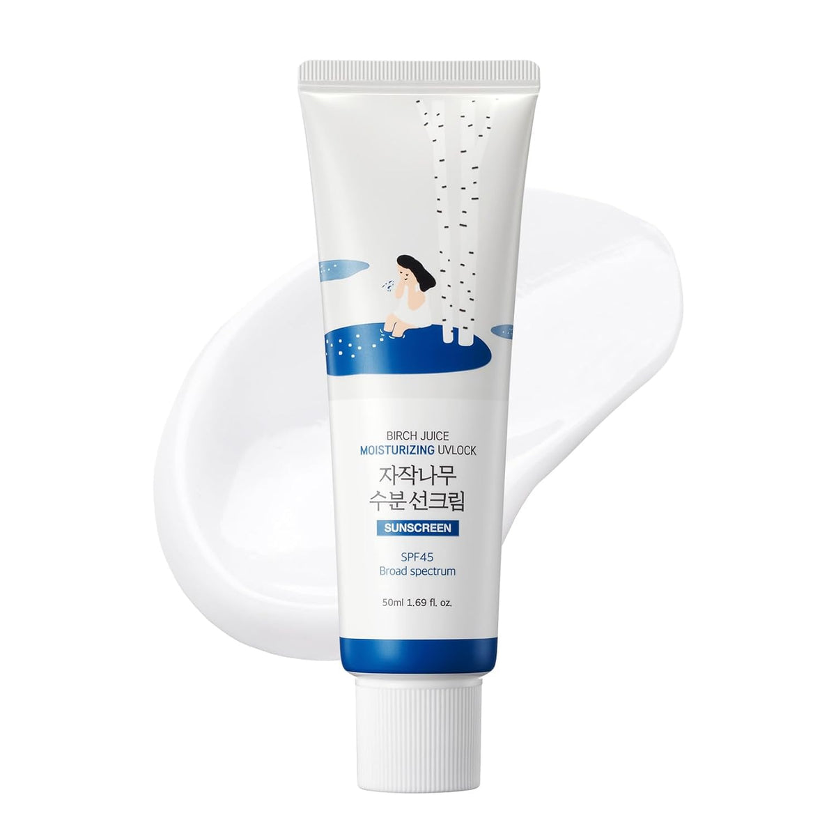 ROUNDLAB Birch Juice Moisturizing Sunscreen UVLock SPF 45+ Broad Spectrum (50ml)
