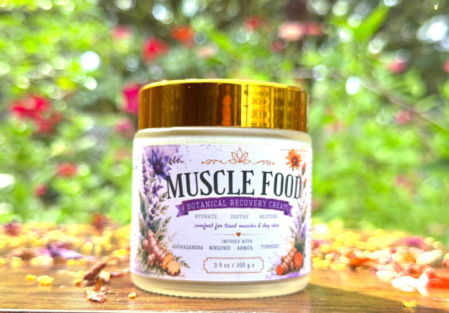 Muscle Food Lotion for Daily Muscle Support & Hydration