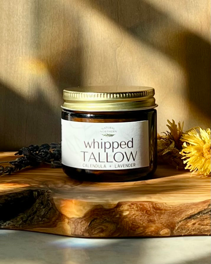 Whipped Tallow for deep moisture + skin barrier support