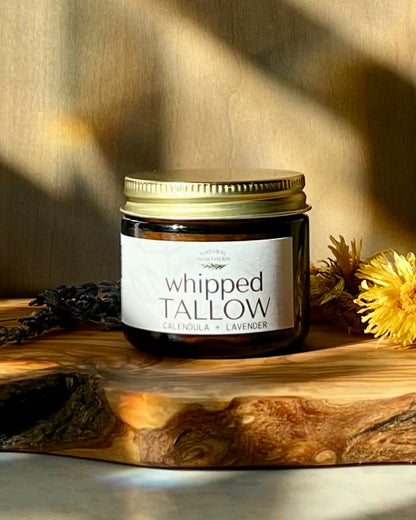 Whipped Tallow for deep moisture + skin barrier support