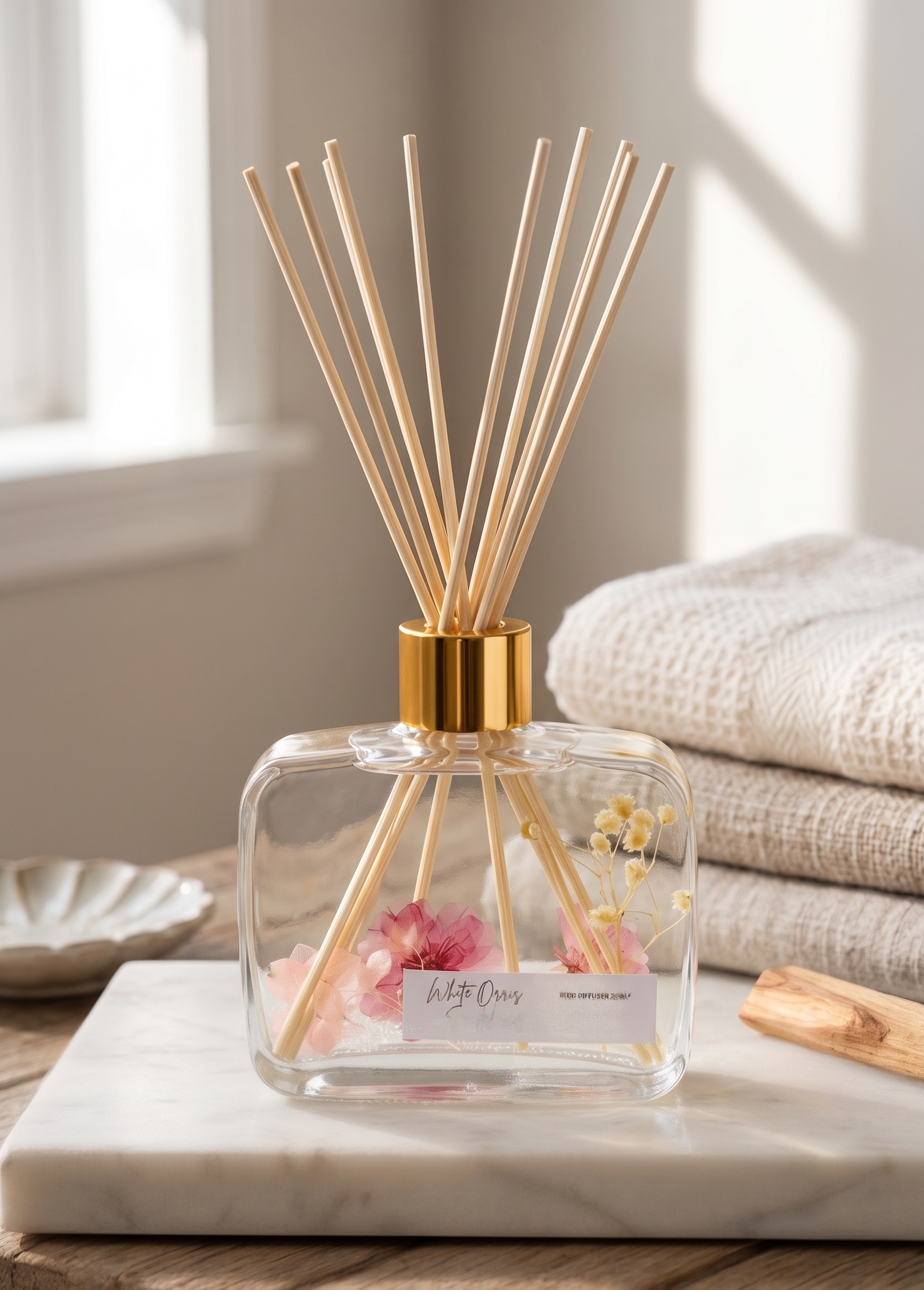 Botanical Reed Diffuser 6.8oz– Natural Home Fragrance & Decor