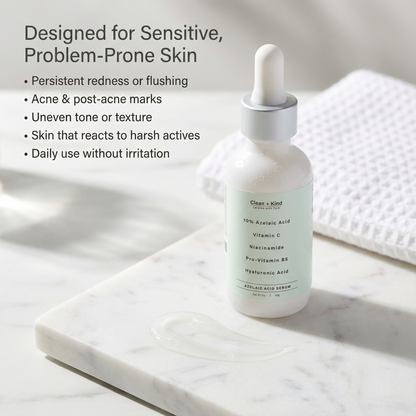 Azelaic Acid Serum 10% — Silicone-Free, Fragrance-Free, 2 oz
