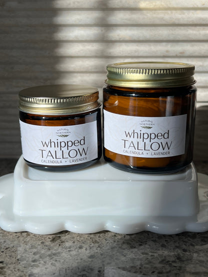 Whipped Tallow for deep moisture + skin barrier support