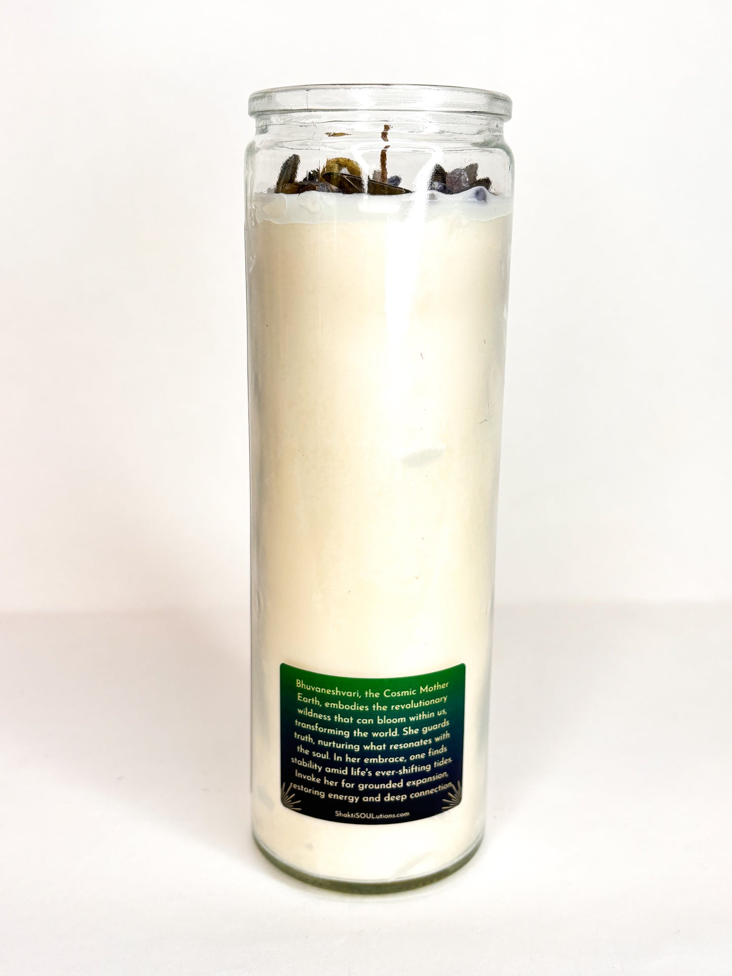 Bhuvaneshvari Crystal Altar Candle
