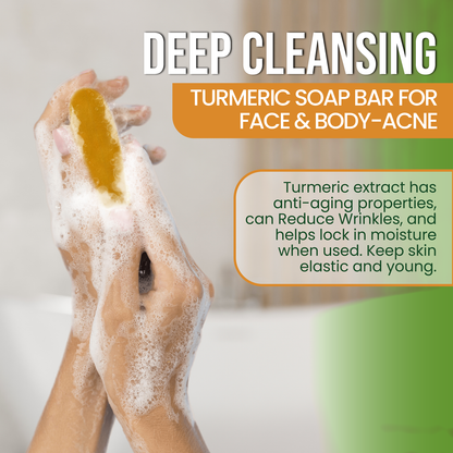 AMVital Turmeric Soap Bar for Face & Body