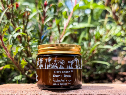Star Dust Massage Lotion Candles for Anxiety | Sleep